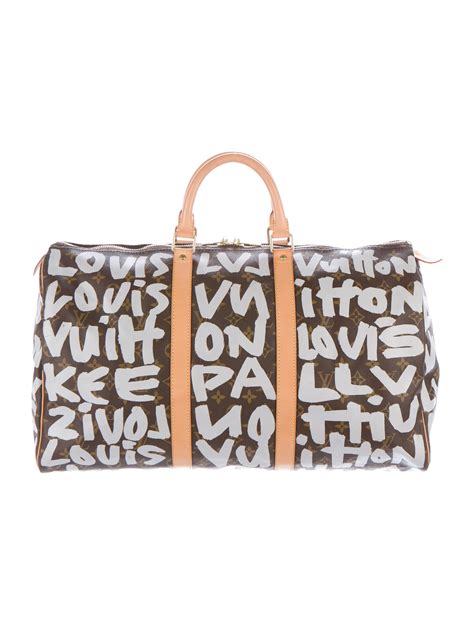 louis vuitton graffiti keepall replica|false louis vuitton.